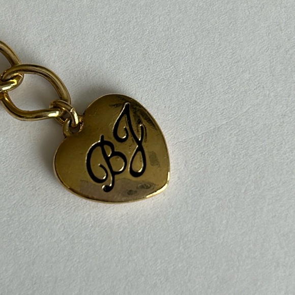 Vintage Betsey Johnson necklace pink & gold leopard - Picture 8 of 15